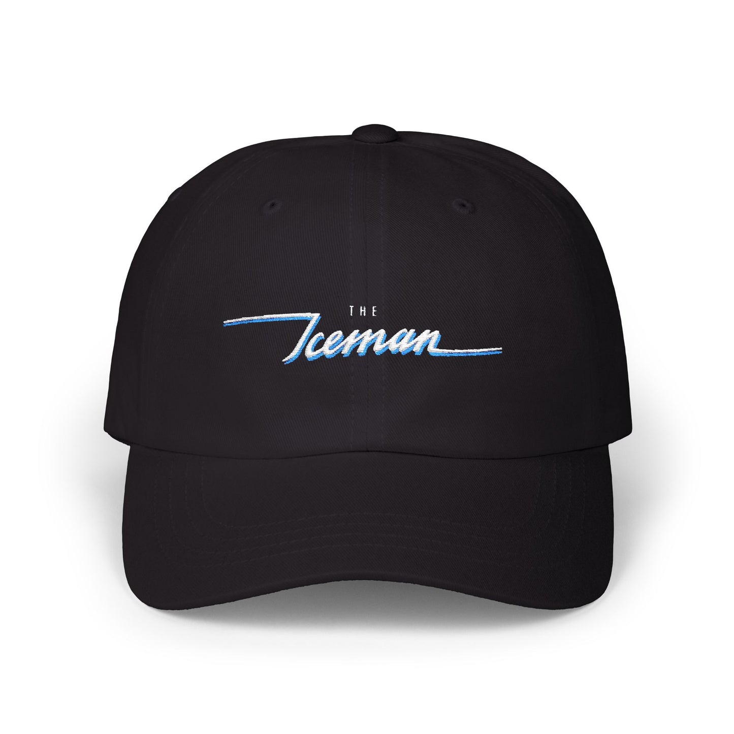 ICEMAN White Logo Black Cap