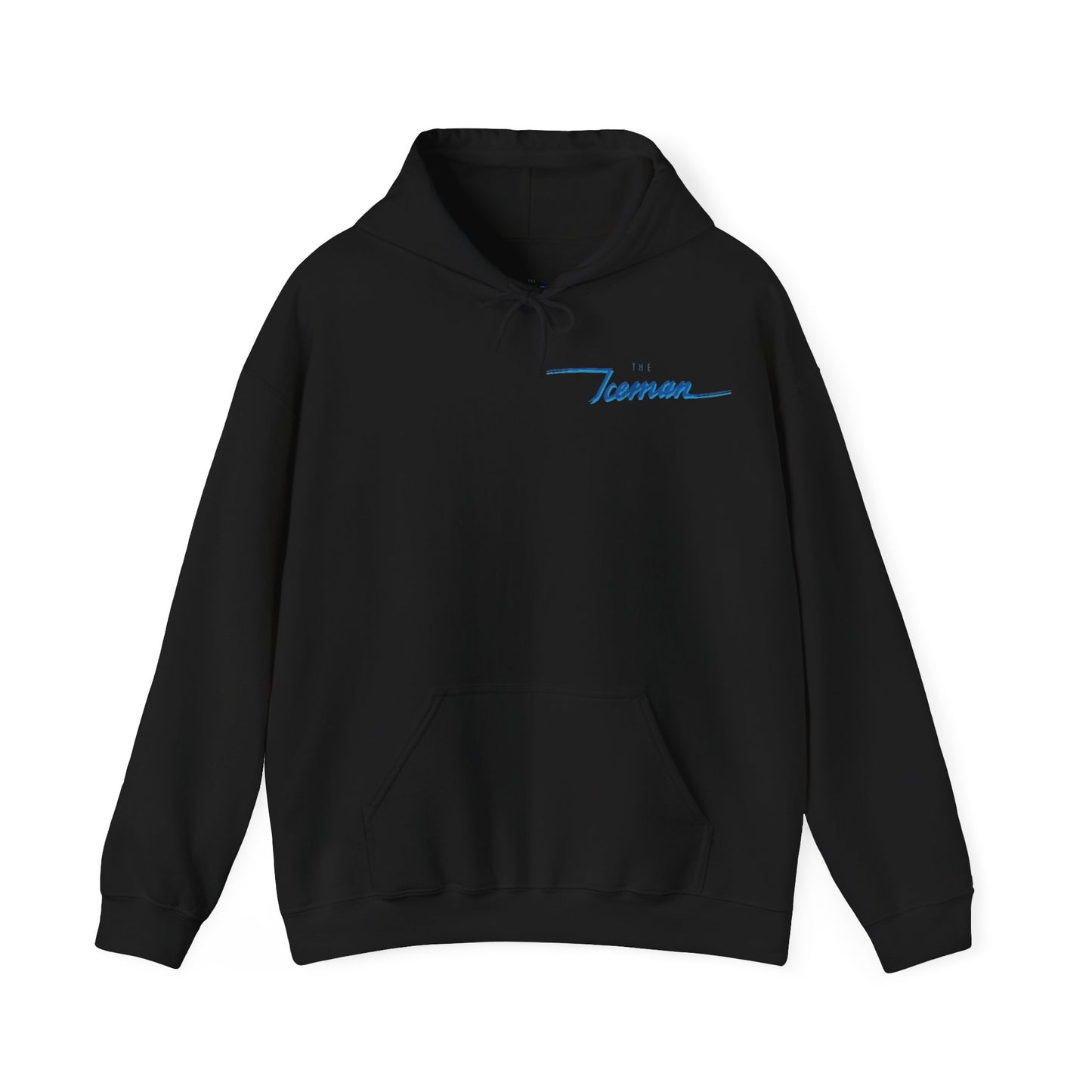 Drake Iceman Merch - Blue Iceman Black Hoodie
