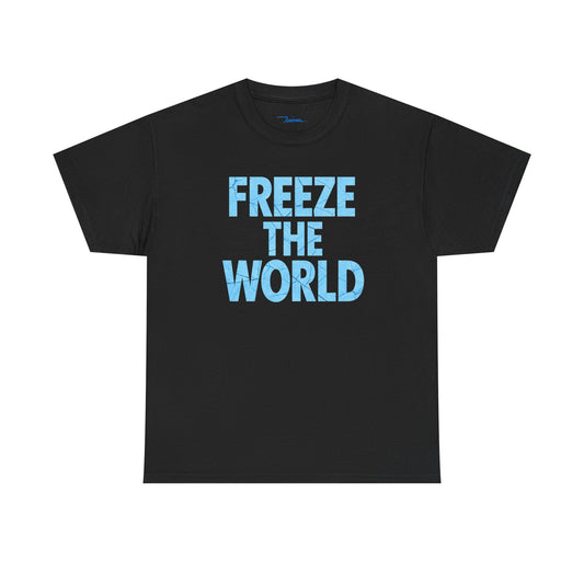 Freeze The World Black Tee