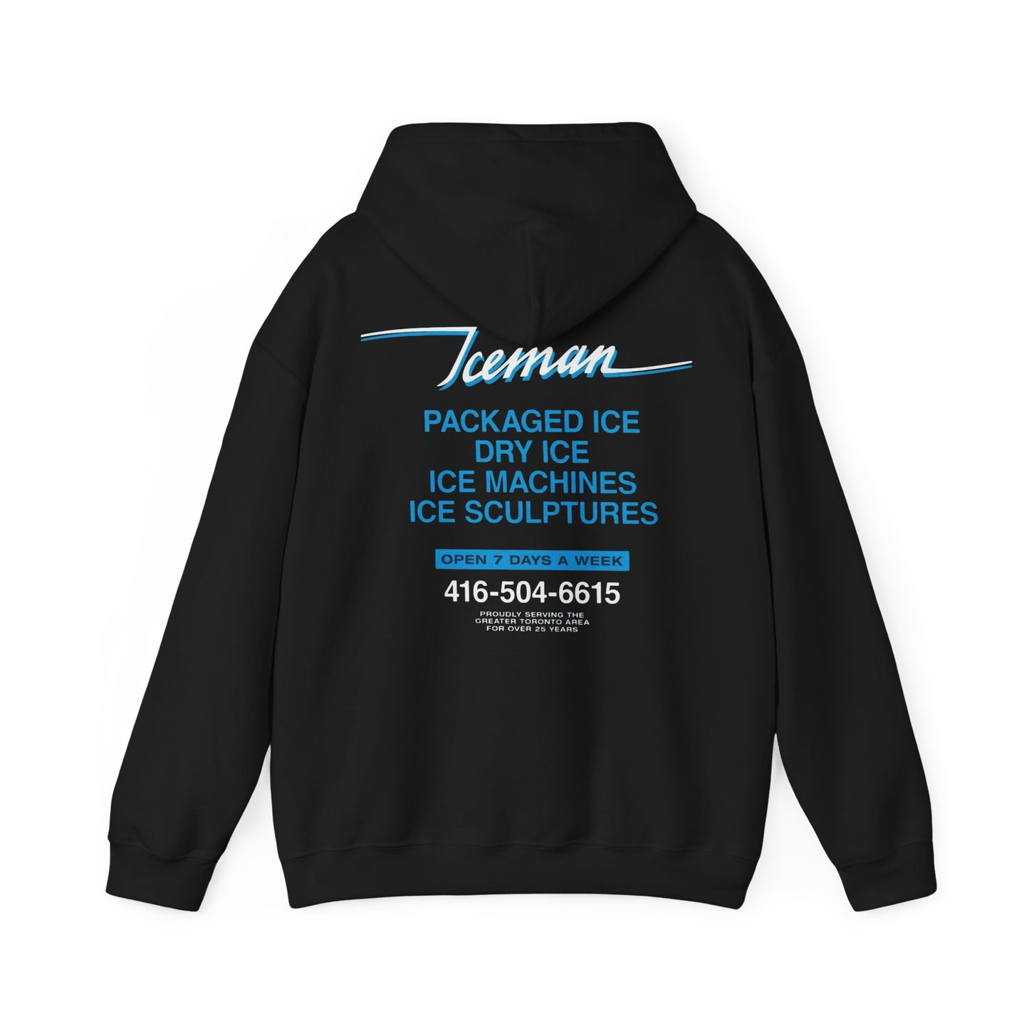 Drake Iceman Merch - Black Iceman Hoodie