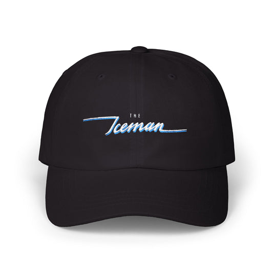 ICEMAN White Logo Black Cap