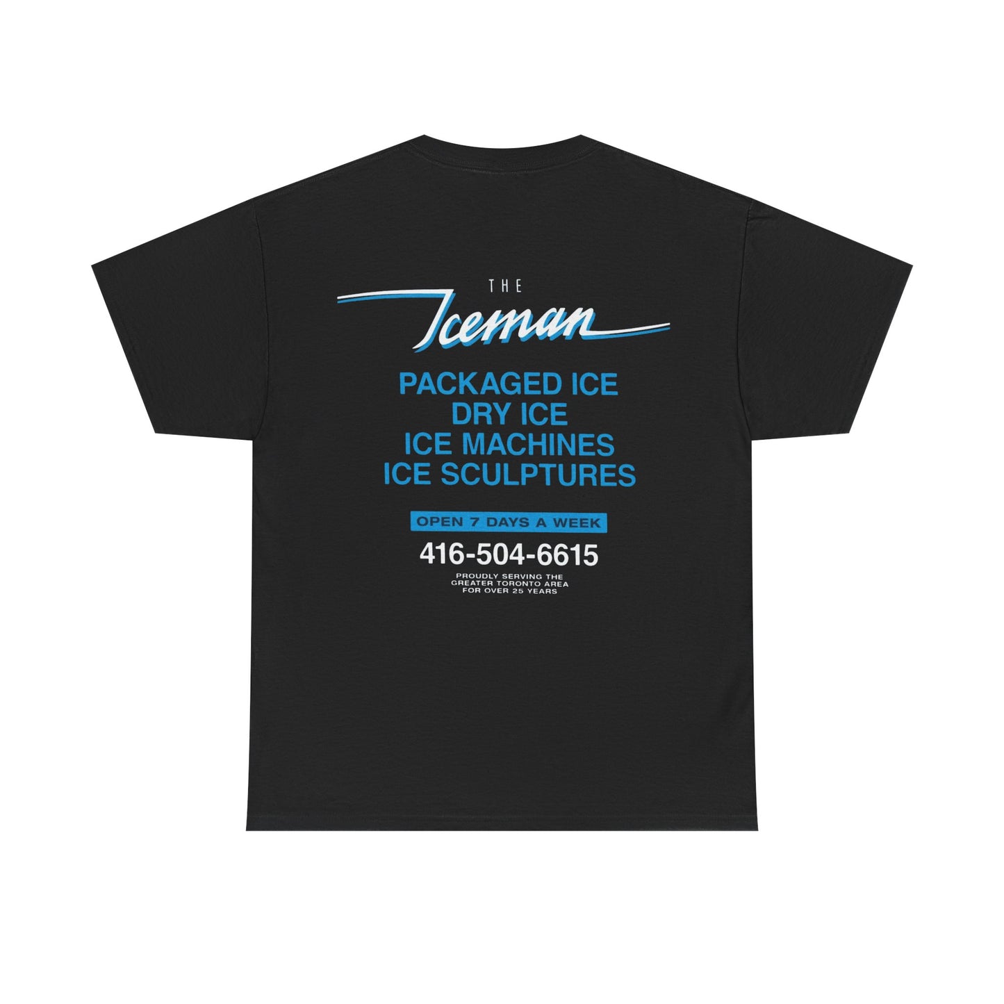 Drake Iceman Merch - Black Iceman Tee
